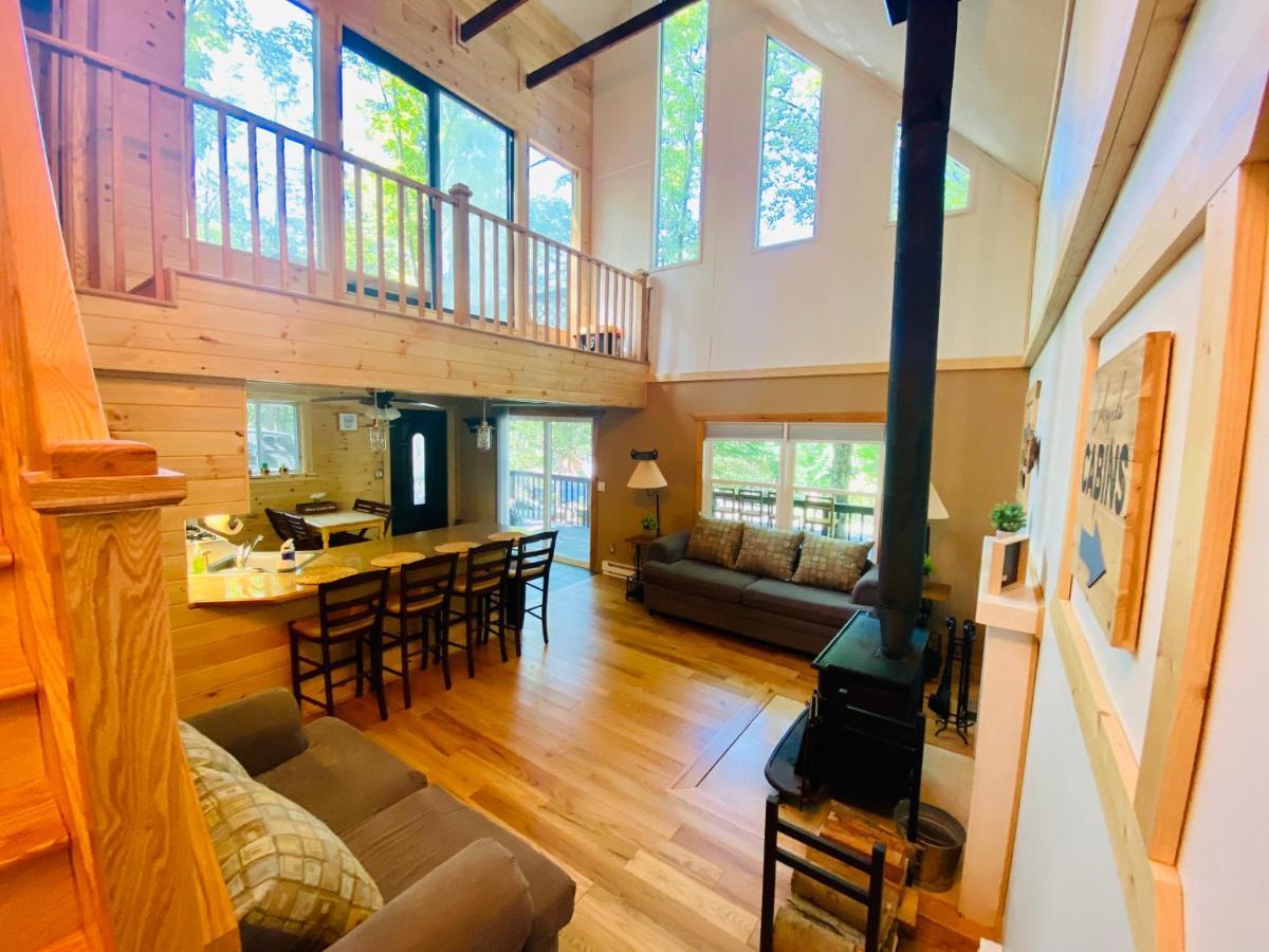 Lakeview Cabin In The Hideout Lake Ariel Exterior foto